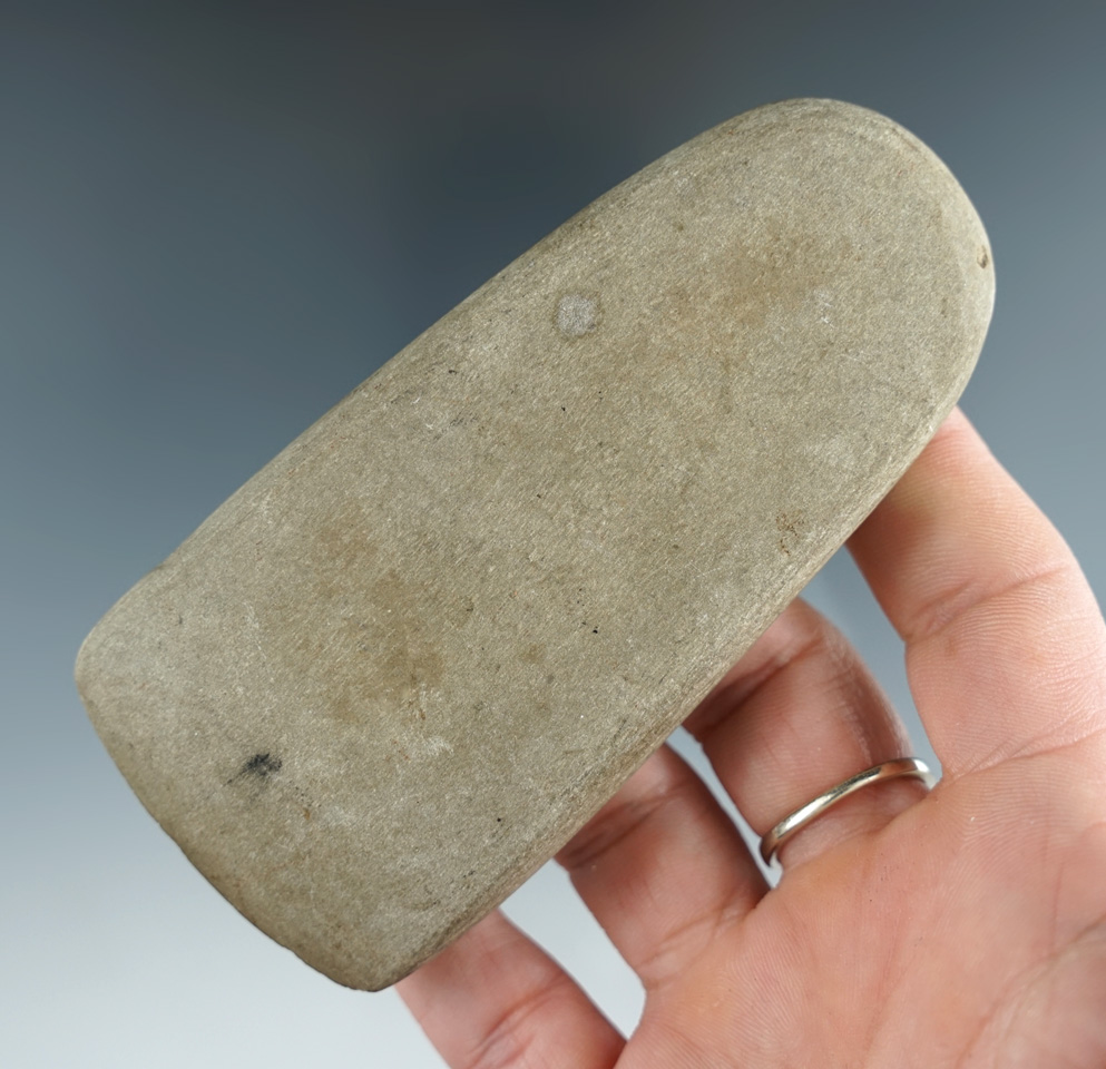 4 1/16" well-defined flat Celt found in southern Ohio.