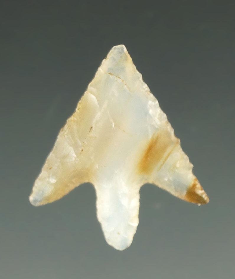 Nicely styled 13/16" Columbia River Gempoint found in Washington made from agate.