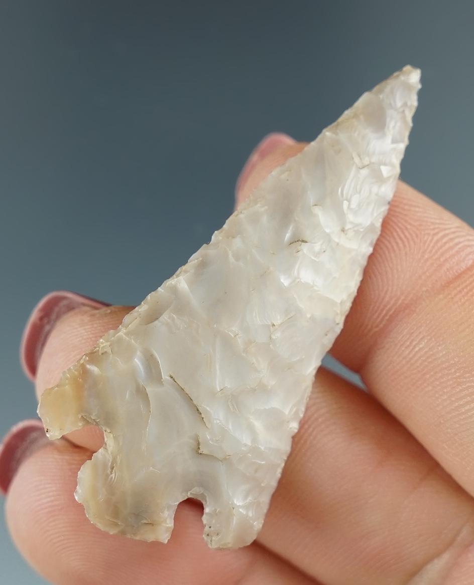 1 15/16" Quilomene Bar made from gray Jasper. Found near the Columbia River, OR.