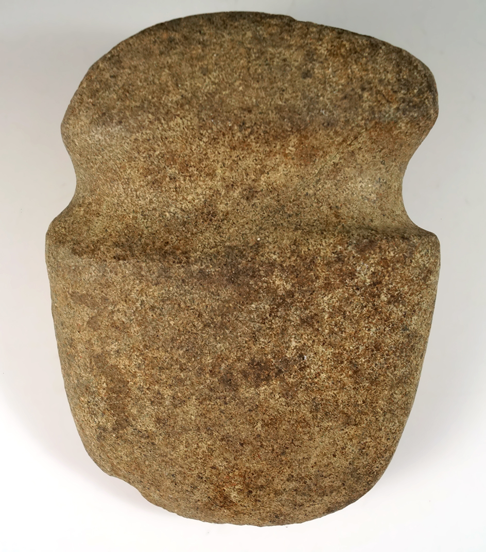 6 3/8" Long Full Grooved Axe found by Ford M. Kriechtfield near Honeytown, Wayne Co., Ohio.