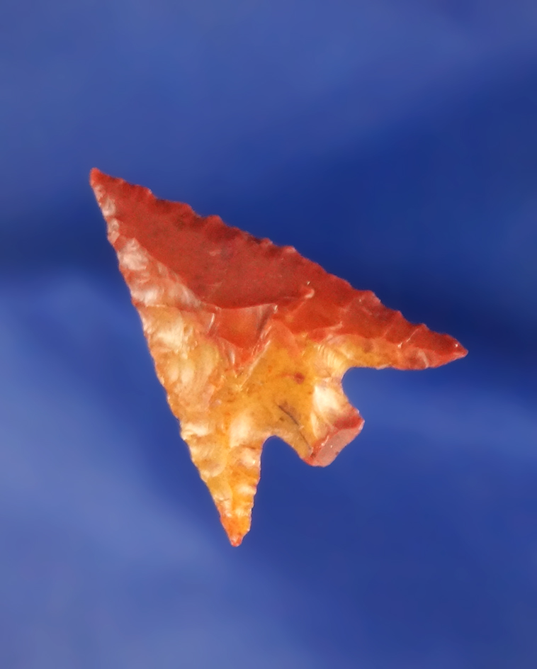 7/8" Columbia Plateau made from bicolored Jasper found near the Columbia River, the Dalles, Oregon