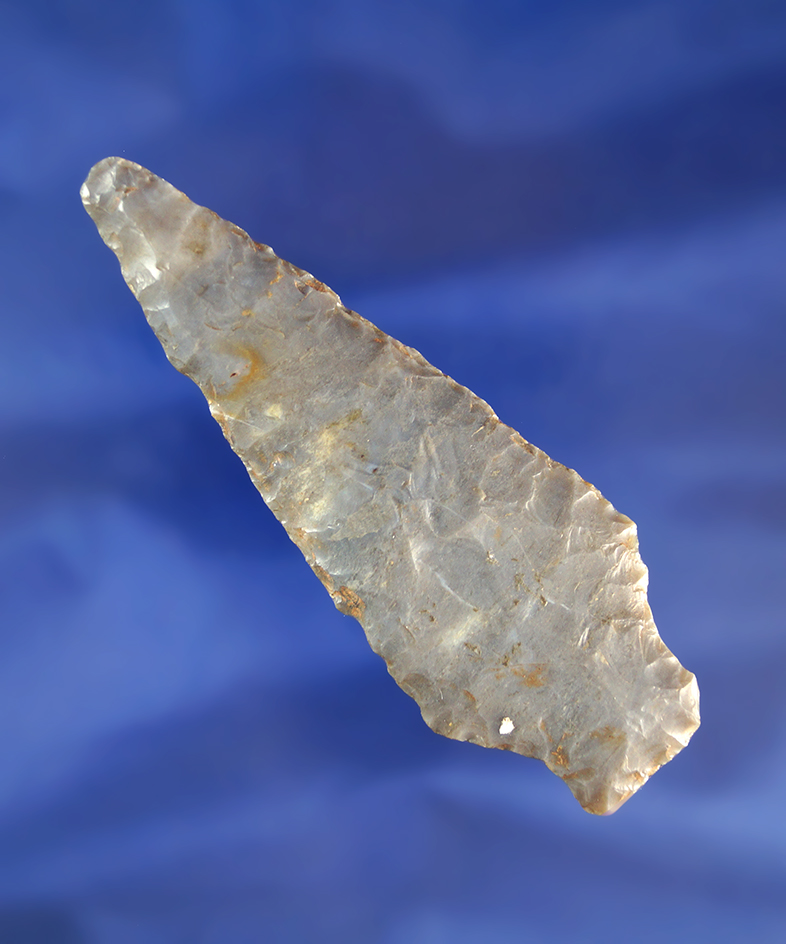 3 1/2" Hornstone Ashtabula style knife found in Carter Cave County Kentucky