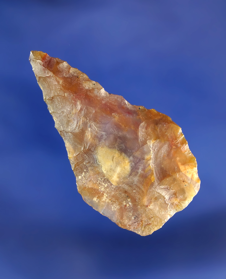 1 7/8" Plateau Pentagonal made from beautiful material found near the Dalles, Oregon.