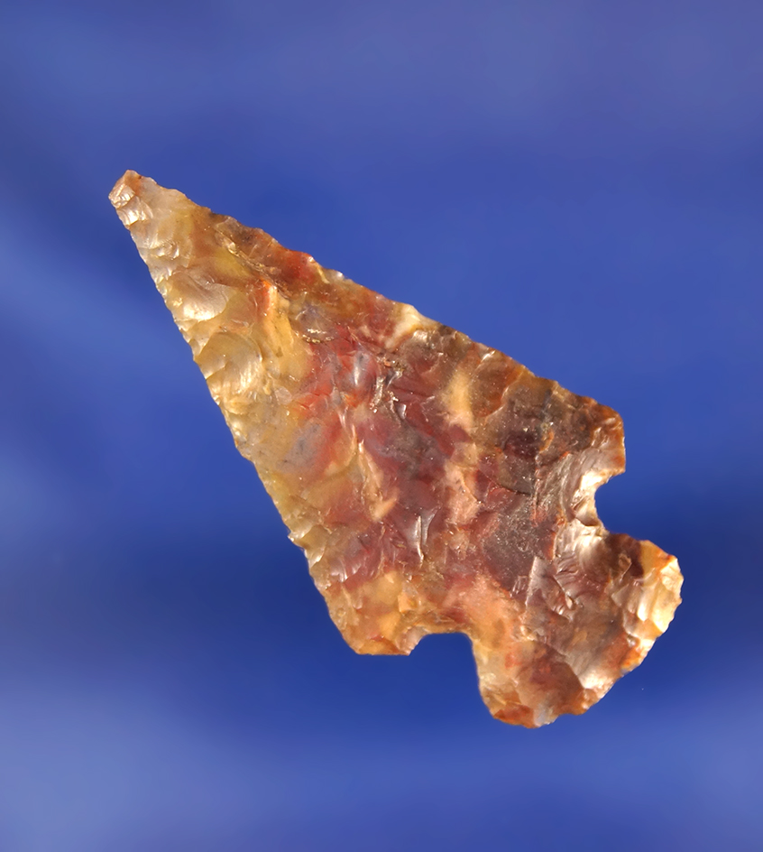 1 9/16" Merrybell - beautiful multicolored mottled agate found near the Columbia River.