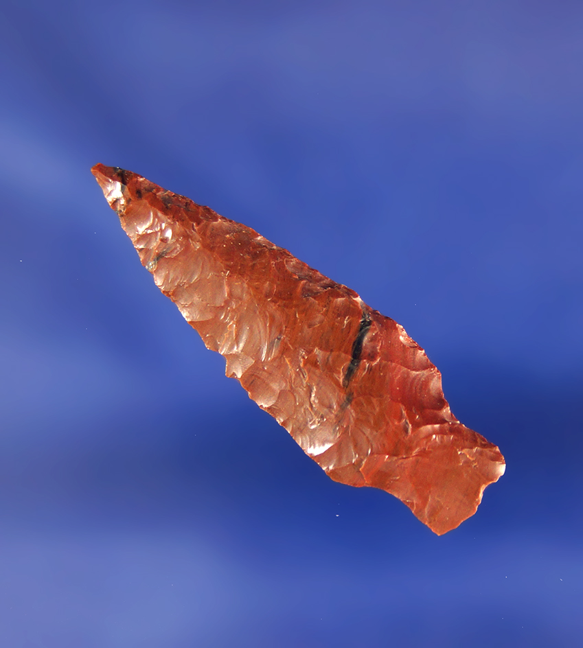 1 1/2" Mahogany Obsidian Rose Springs found near Fort Rock, Oregon.