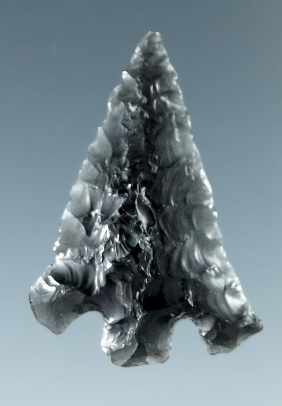 1 1/16" obsidian Eastgate found near the Columbia River.