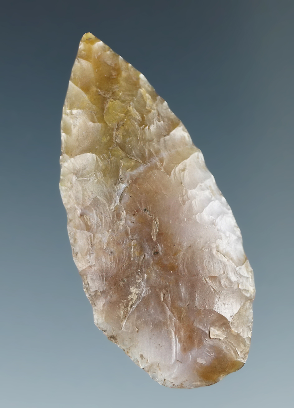 1 9/16" Cascade made from attractive multicolored semi translucent agate - Columbia River.