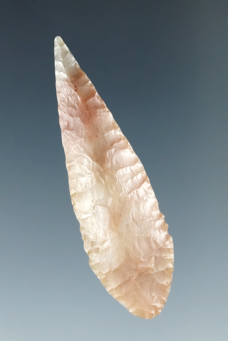 Excellent flaking, style  and material on this 1 13/16" Cascade Dart Point - Columbia River.