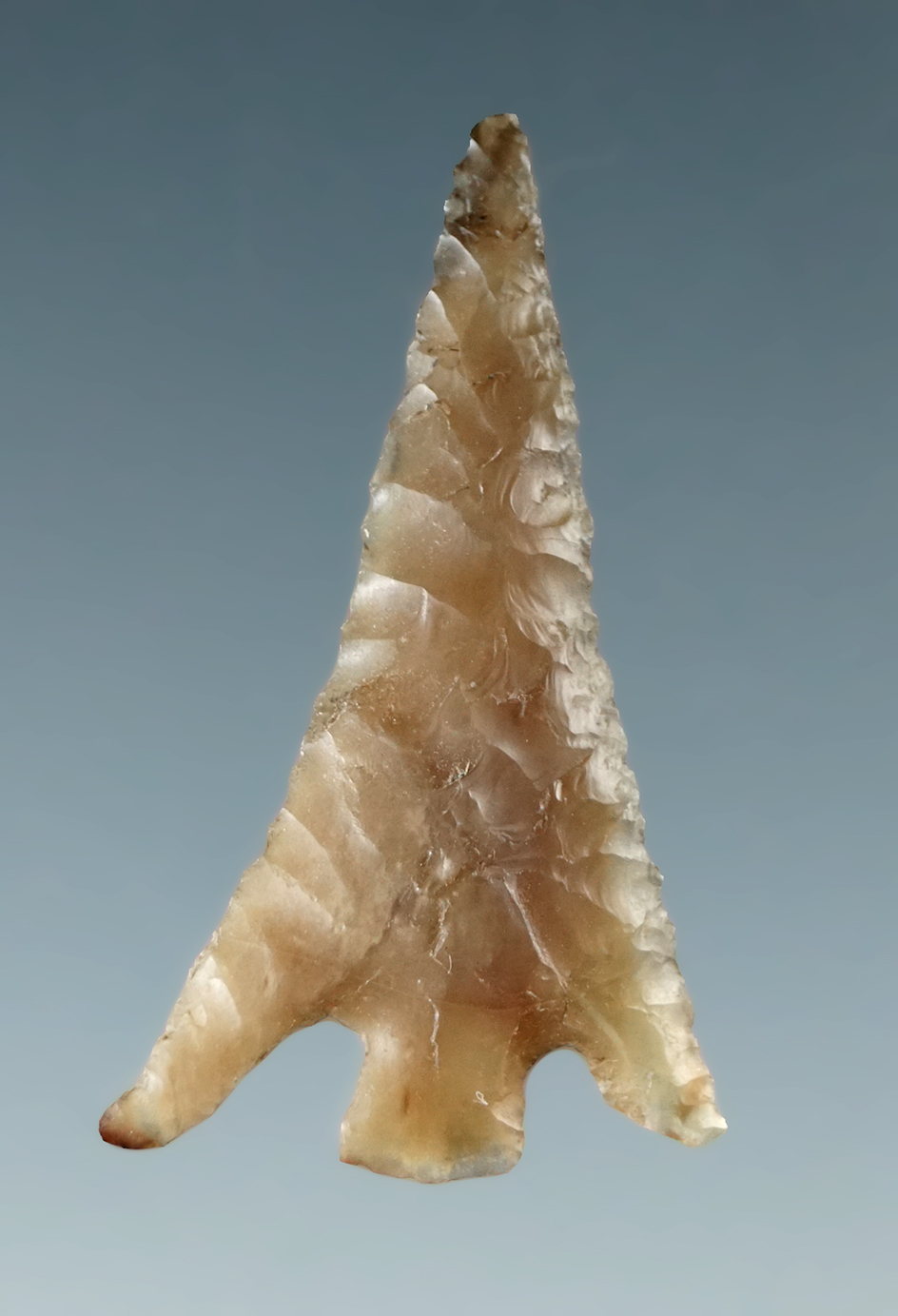 1 1/8" Columbia Plateau made from semi translucent agate found near the Columbia River.