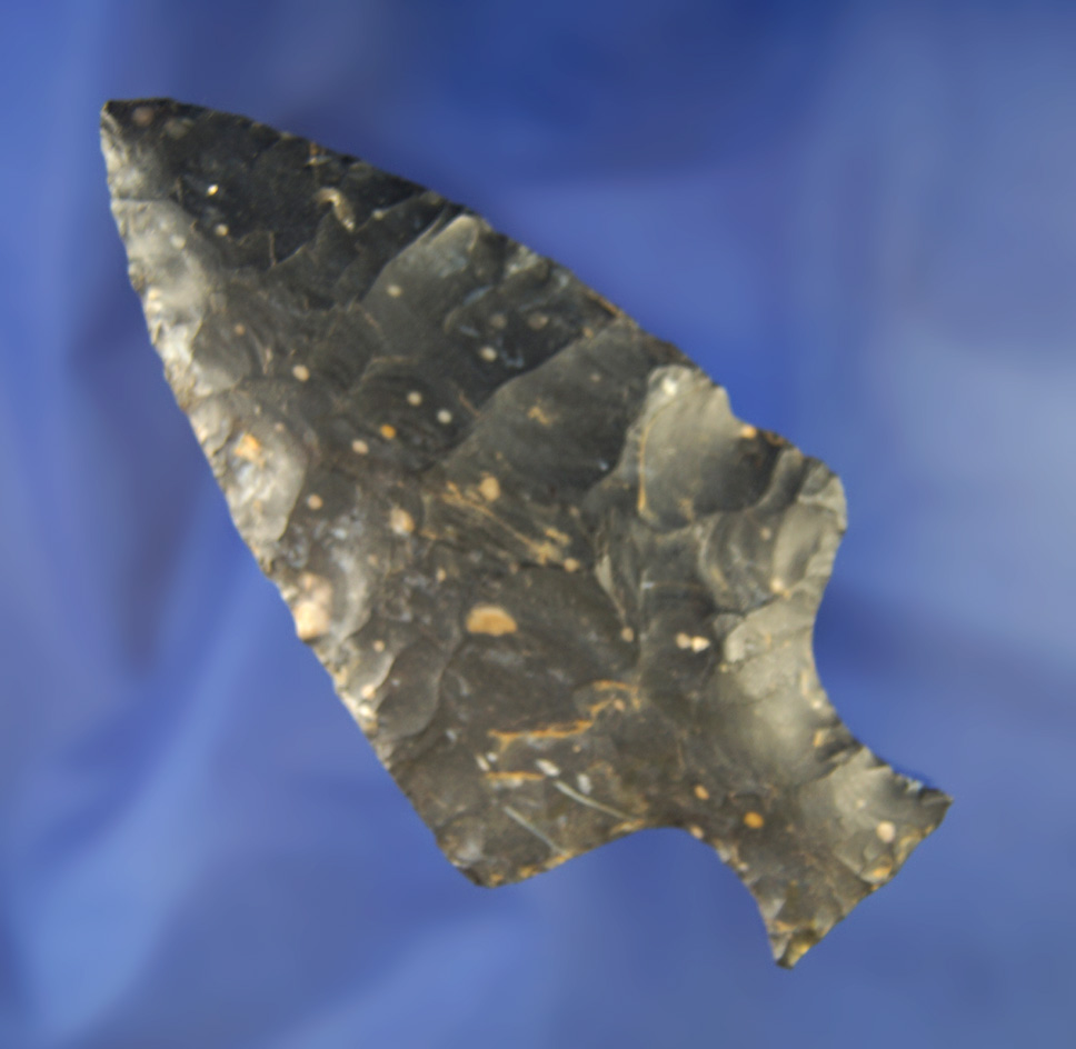 Nice! 4 1/8" Coshocton Flint Ashtabula in excellent condition found in Stark Co.,  Ohio.