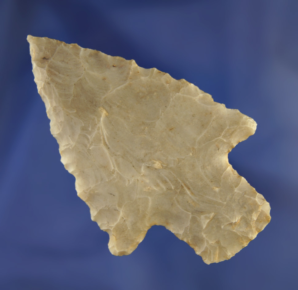 2 3/4" Flint Ridge Adena found in Tuscarawas Co., Ohio.