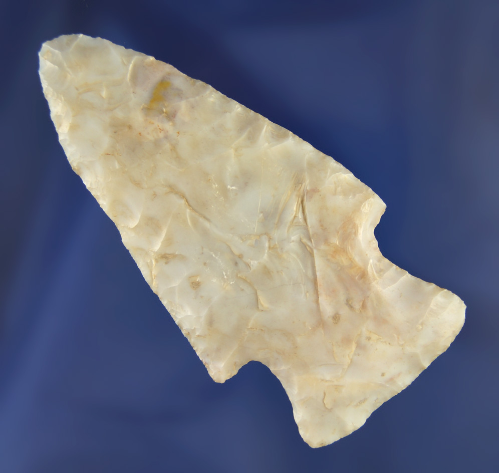 3" Flint Ridge Flint Hopewell found in Ohio.