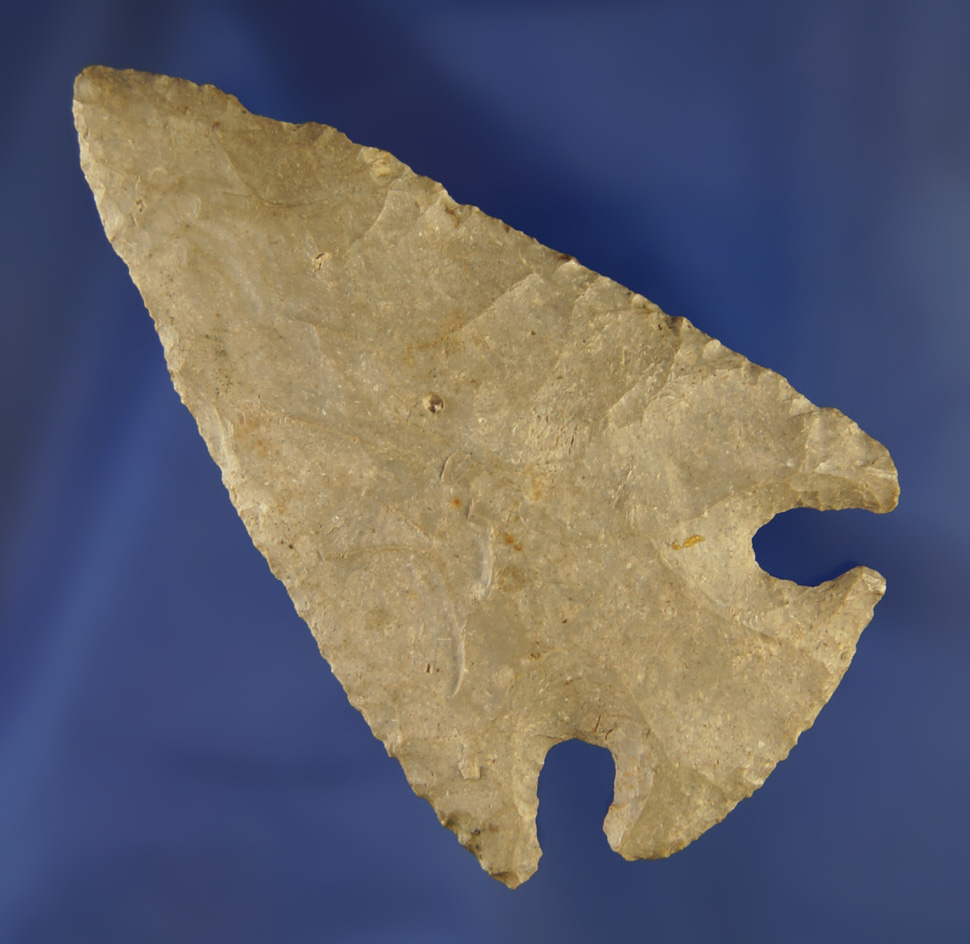 2 15/16" Gibson/Hopewell found in the Midwestern U.S. that is well patinated.