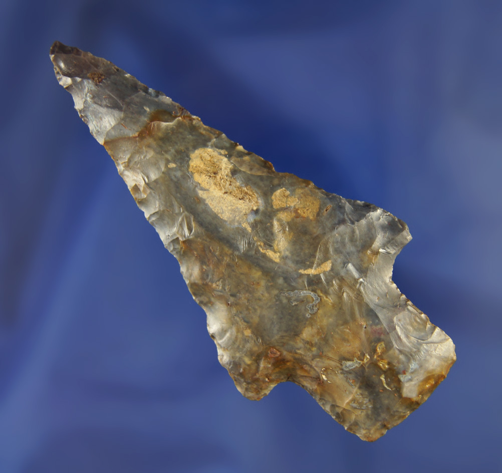 3 3/8" Adena Knife made from Coshocton Flint found in Ohio