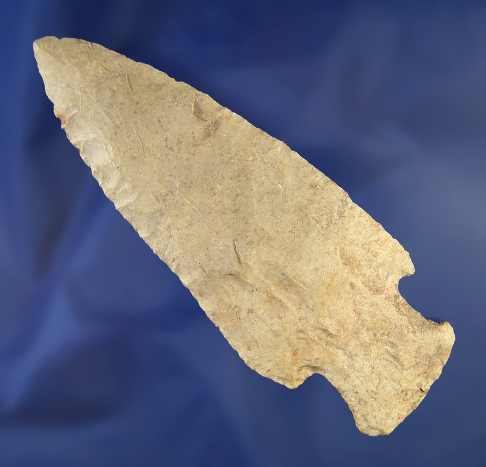 4 3/4" Hopewell found in Huron Co.,  Ohio. Ex. Ron Sauer collection.