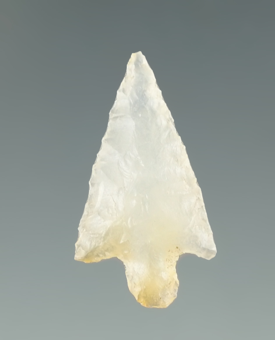 Very fine 7/8" Columbia Plateau made from translucent Agate.