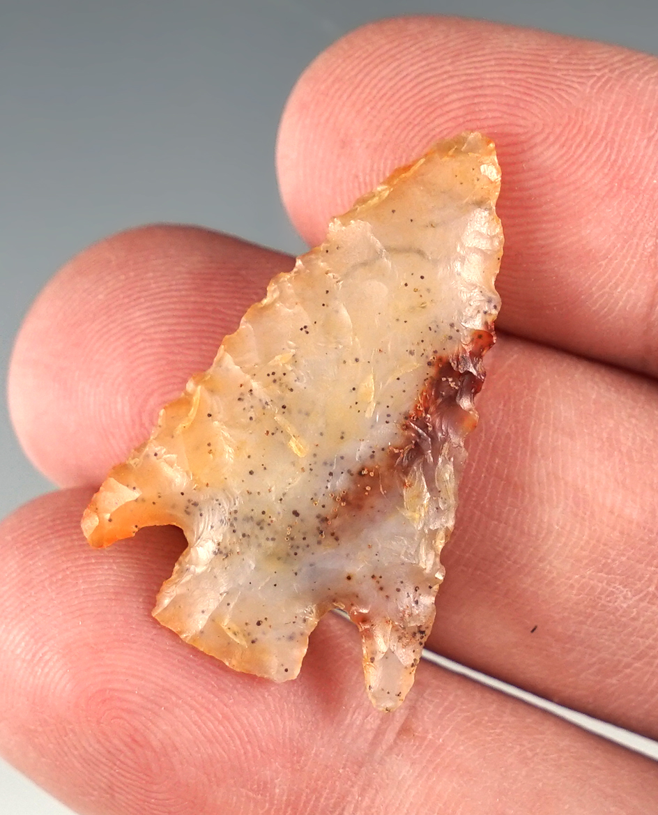 1 5/16" Columbia River area Gem Point made from beautifully colored Agate.
