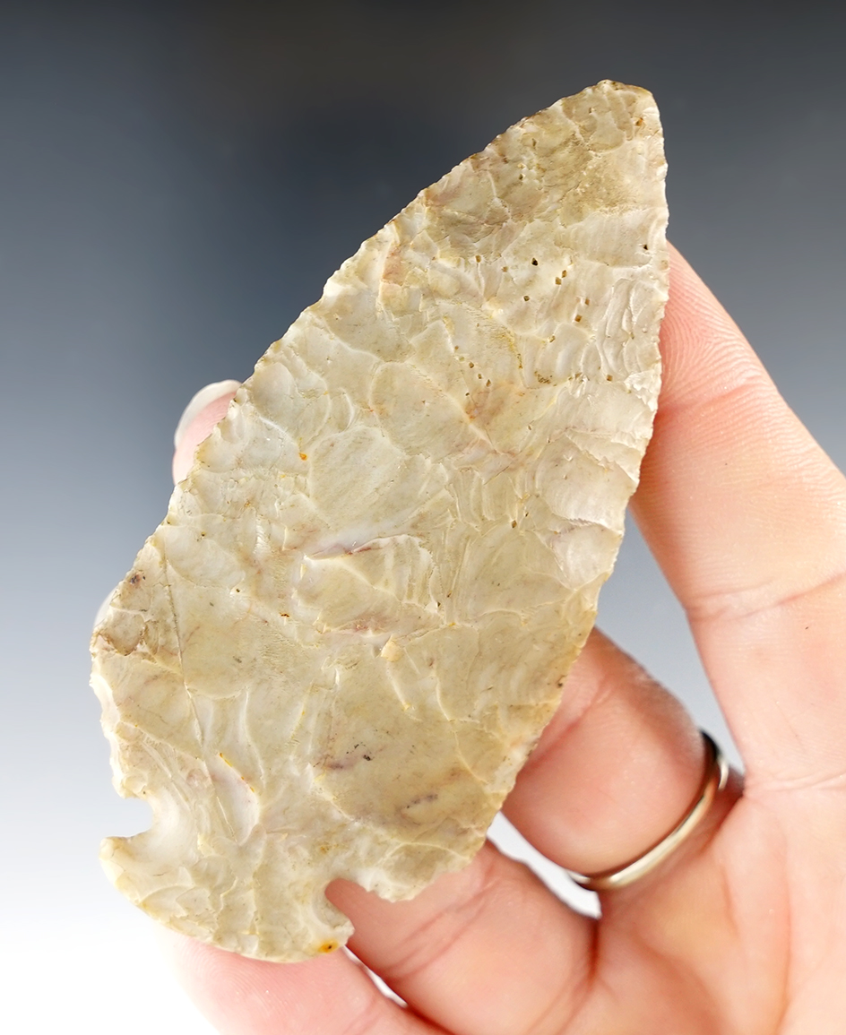 3 5/16" Flint Ridge Flint Dovetail, Defiance Co., Ohio.