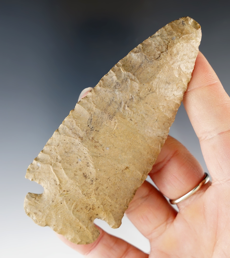 3 15/16" Dovetail found in Hardin Co., Ohio.