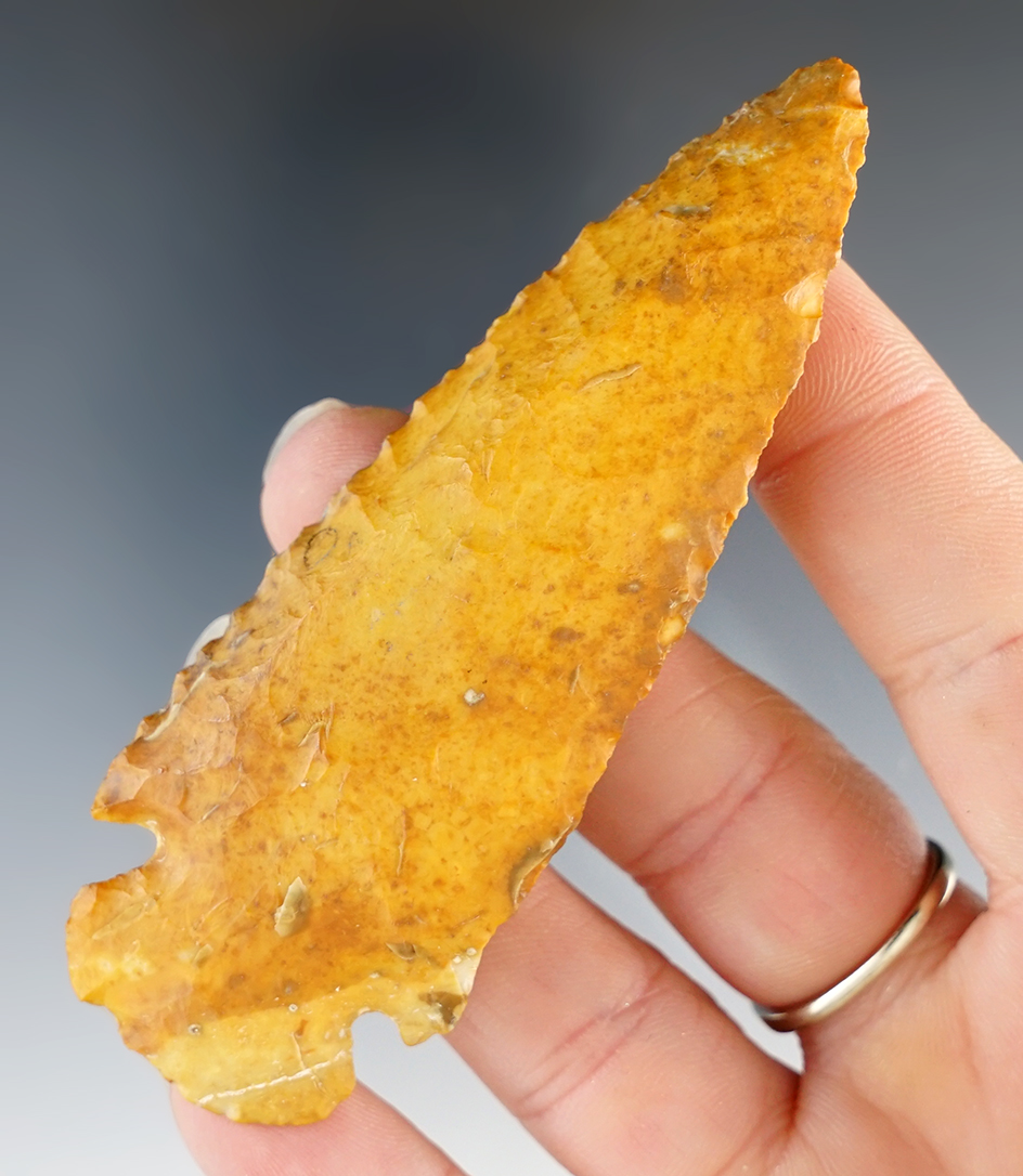 3 1/2" Dovetail, orange Flint Ridge Flint Ohio