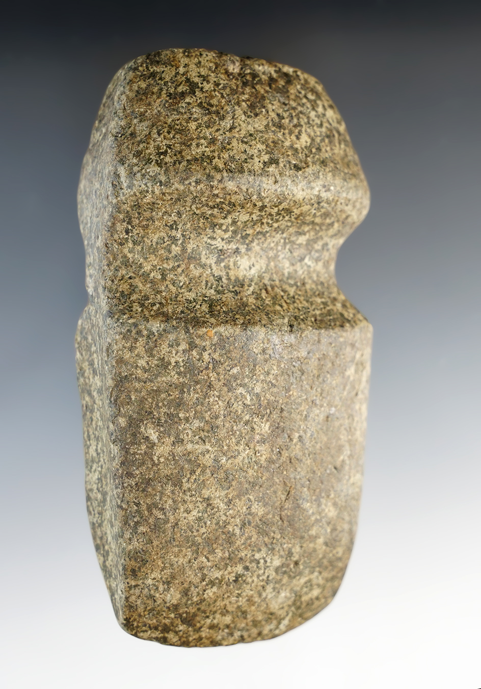 4 3/16"  3/4 Grooved Axe, found in Missouri. Motley COA.
