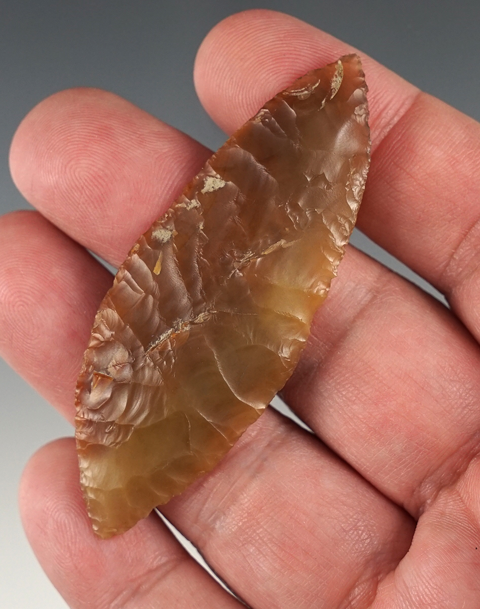 2 3/4" Agate Cascade found by Norma Berg in the 1960's  in Washington. Bennett COA.