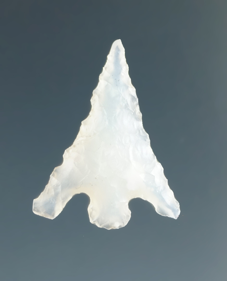 3/4" Columbia Plateau made from Clear Agate, found near the Columbia River.