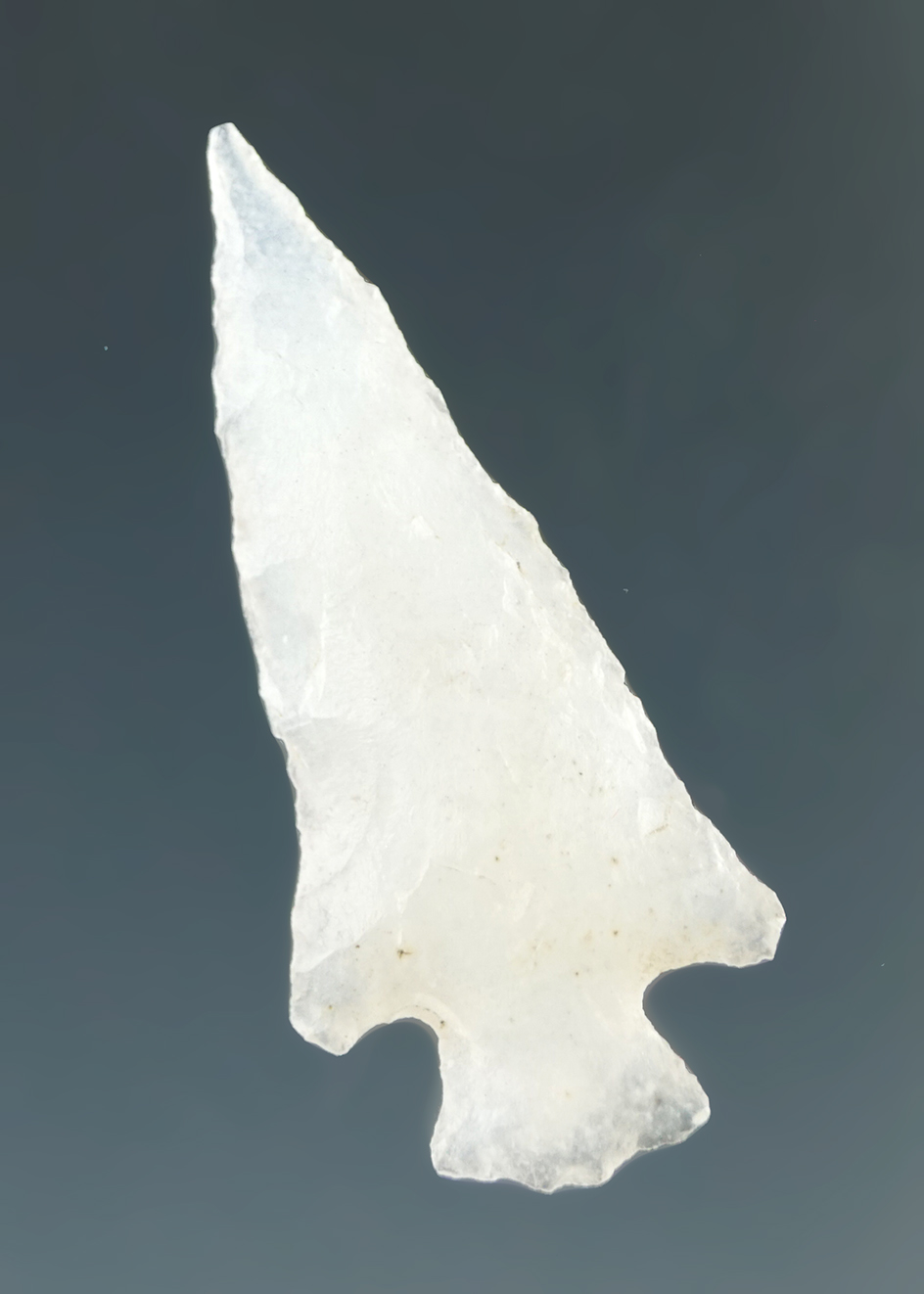 1 1/8" Rose Springs made from Clear Agate, found near the Columbia River.