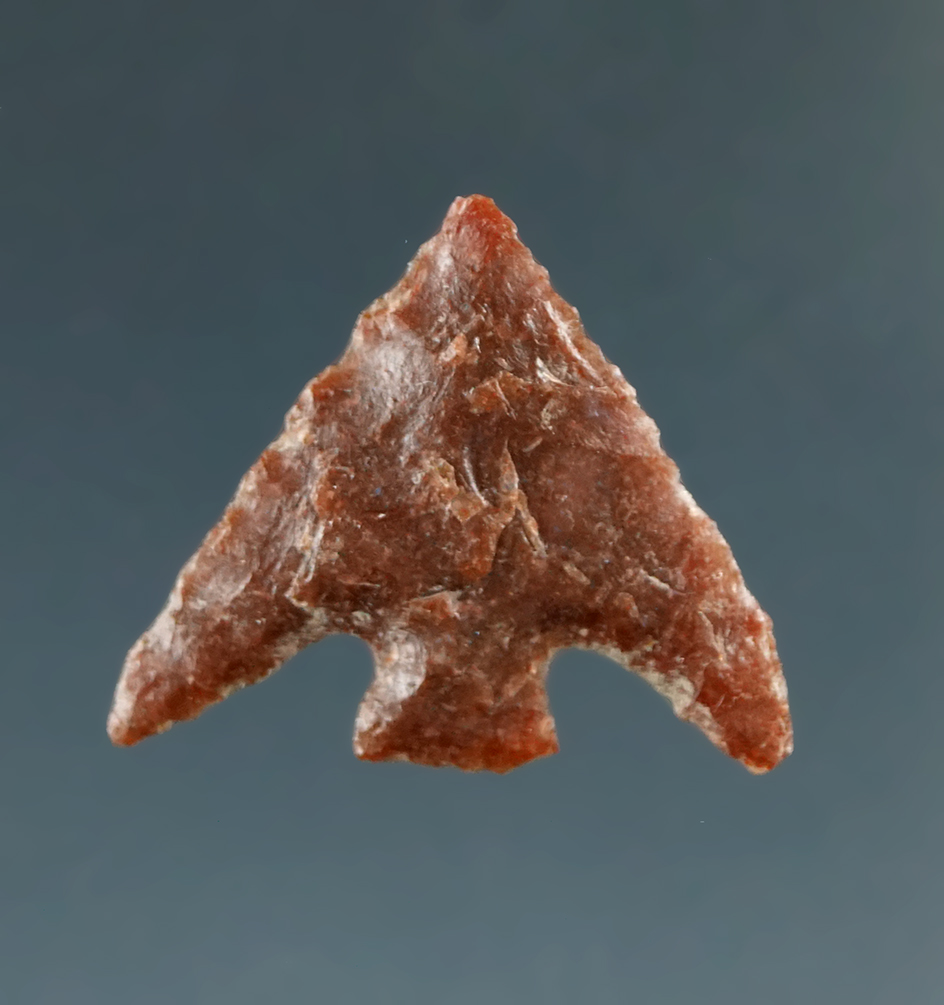 5/8" Columbia Plateau  made from Brown Jasper, found near the Columbia River.