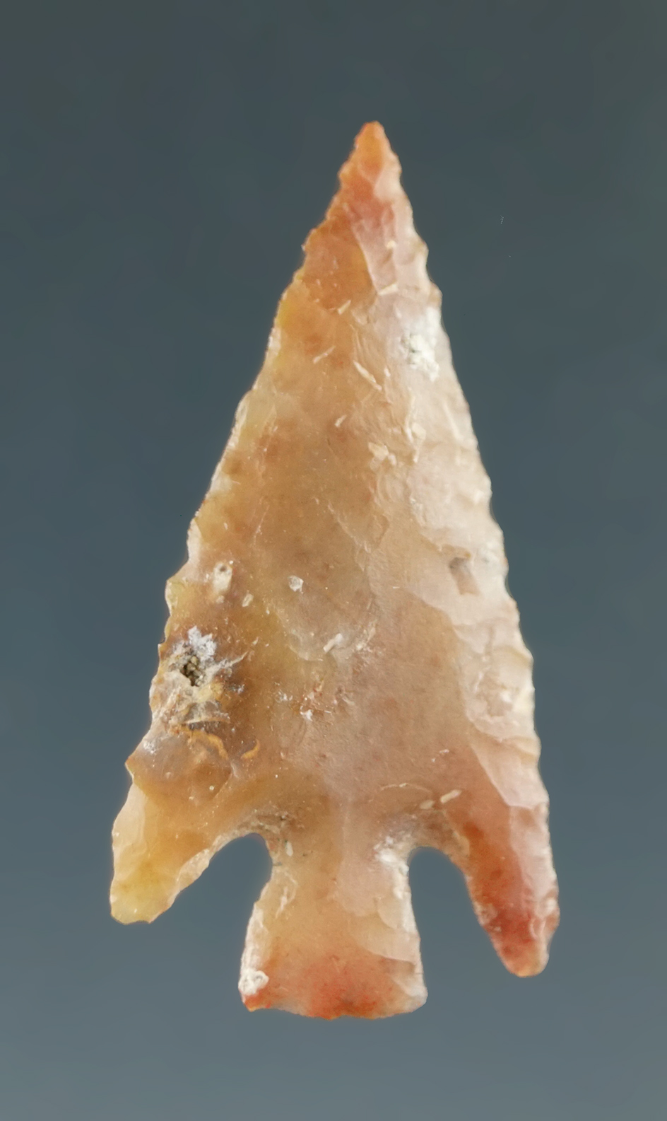 1 1/8" Columbia Plateau made from Translucent Brown Agate, found near the Columbia River.