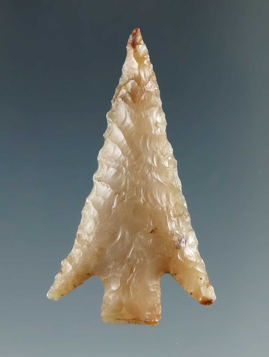 1 7/16" Columbia Plateau, made from Translucent Agate, found near the Columbia River.