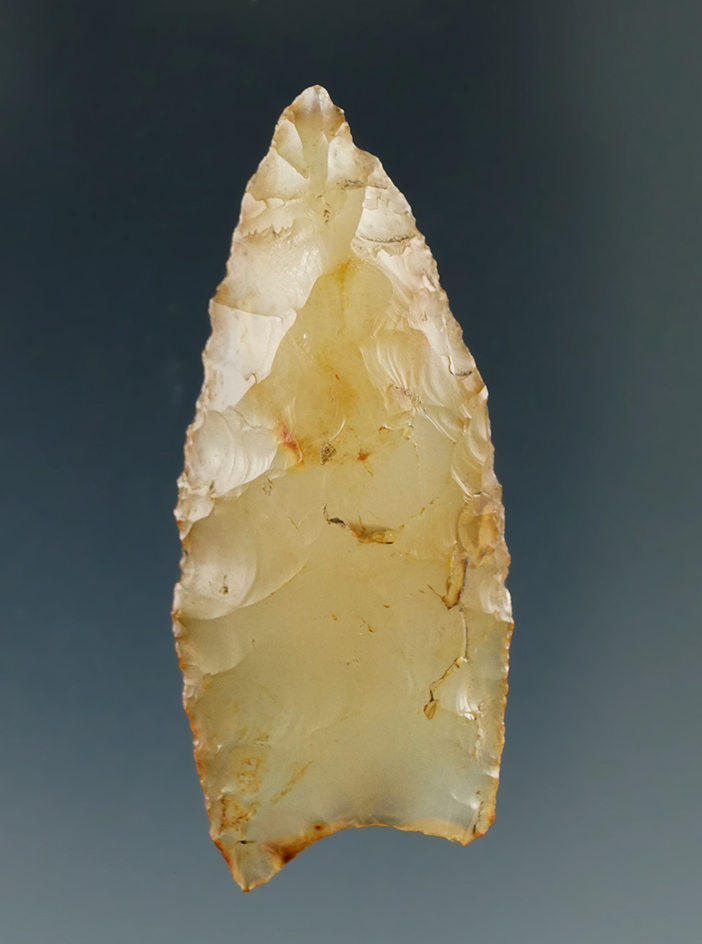1 5/8" Humbolt Concave made from Translucent Agate, found near the Columbia River.