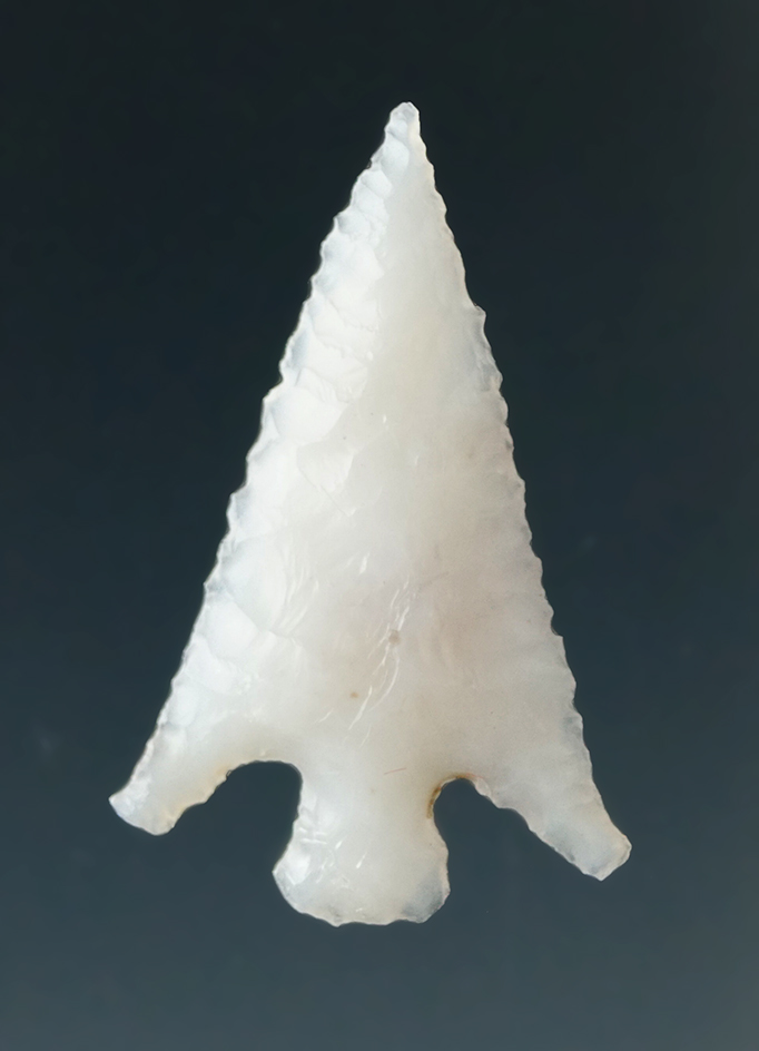 1" Columbia Plateau made from White Agate, found near the Columbia River.