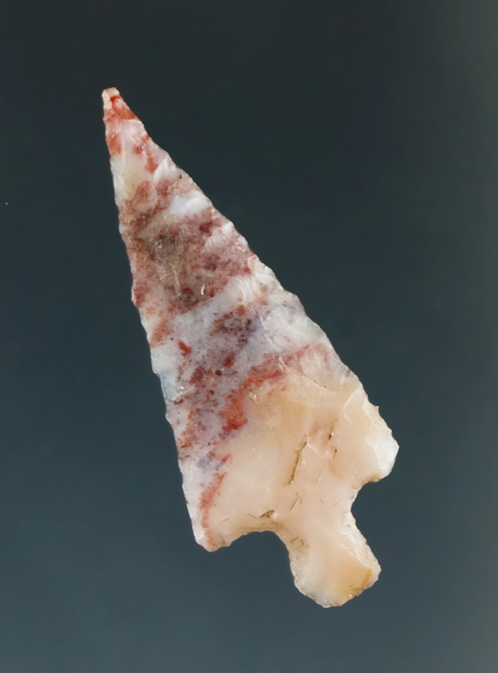 1 1/8" Wallula Square Stem made from Translucent Striped Agate, found near the Columbia River.