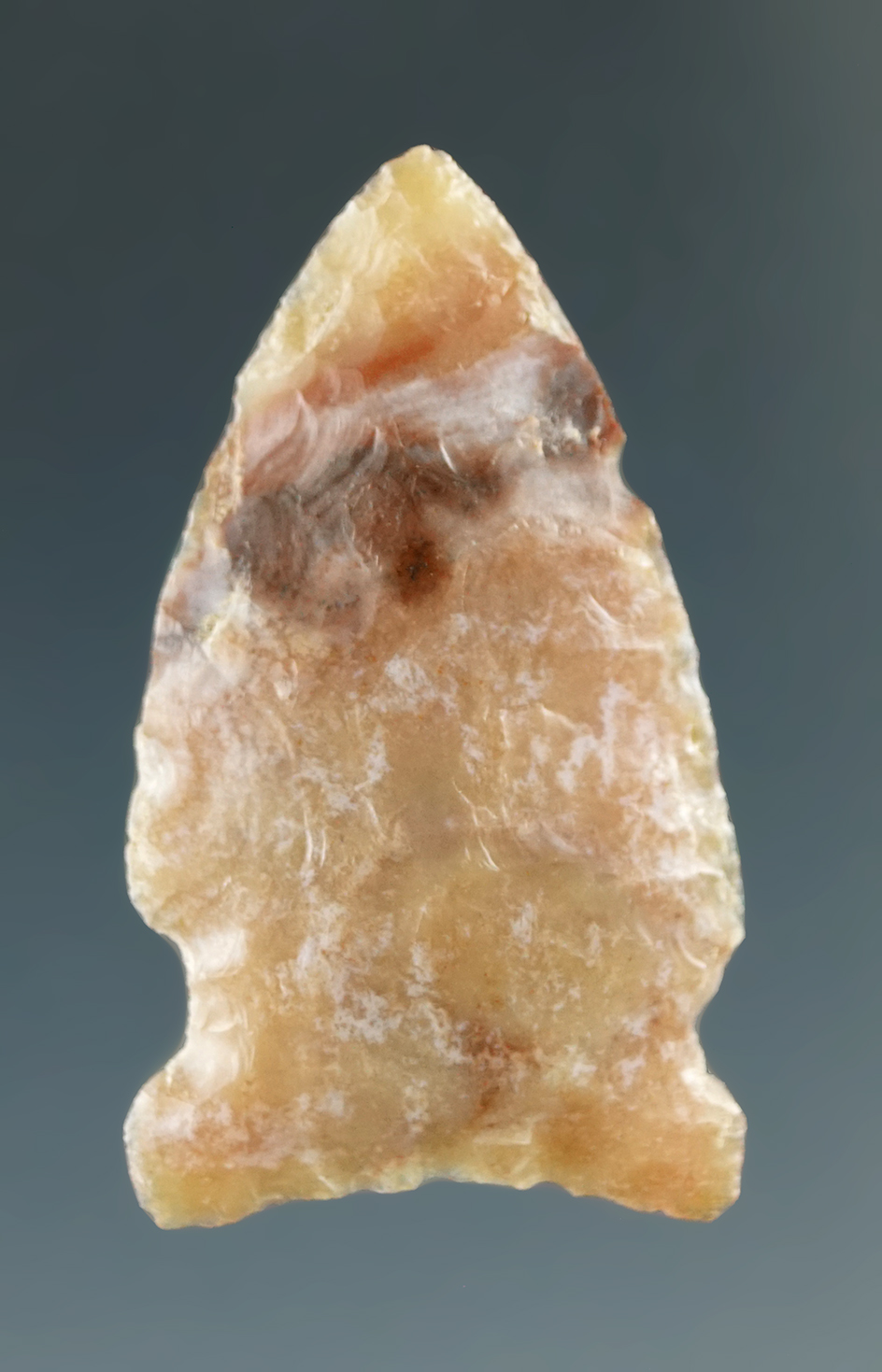 1 3/16" Sidenotch made from Multicolor Translucent Agate, found near the Columbia River.