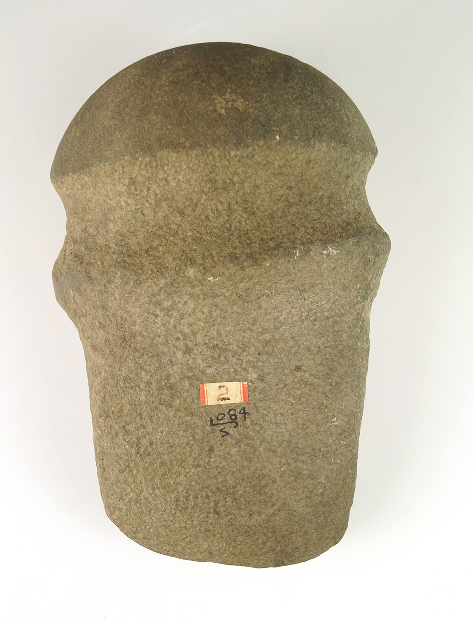 5 3/4" First Stage Miami River Axe with an unfinished bit found in Ohio. Ex. Danny Brenneman.