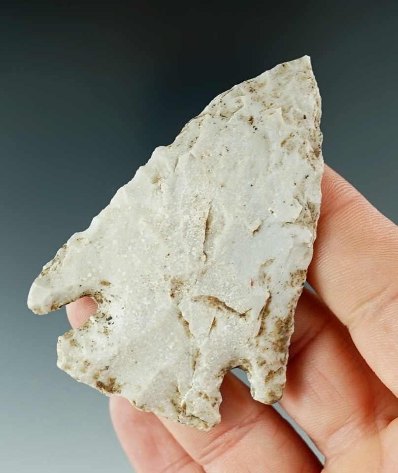 2 3/4" Archaic Cornernotch in nice condition found in Warren County Missouri.
