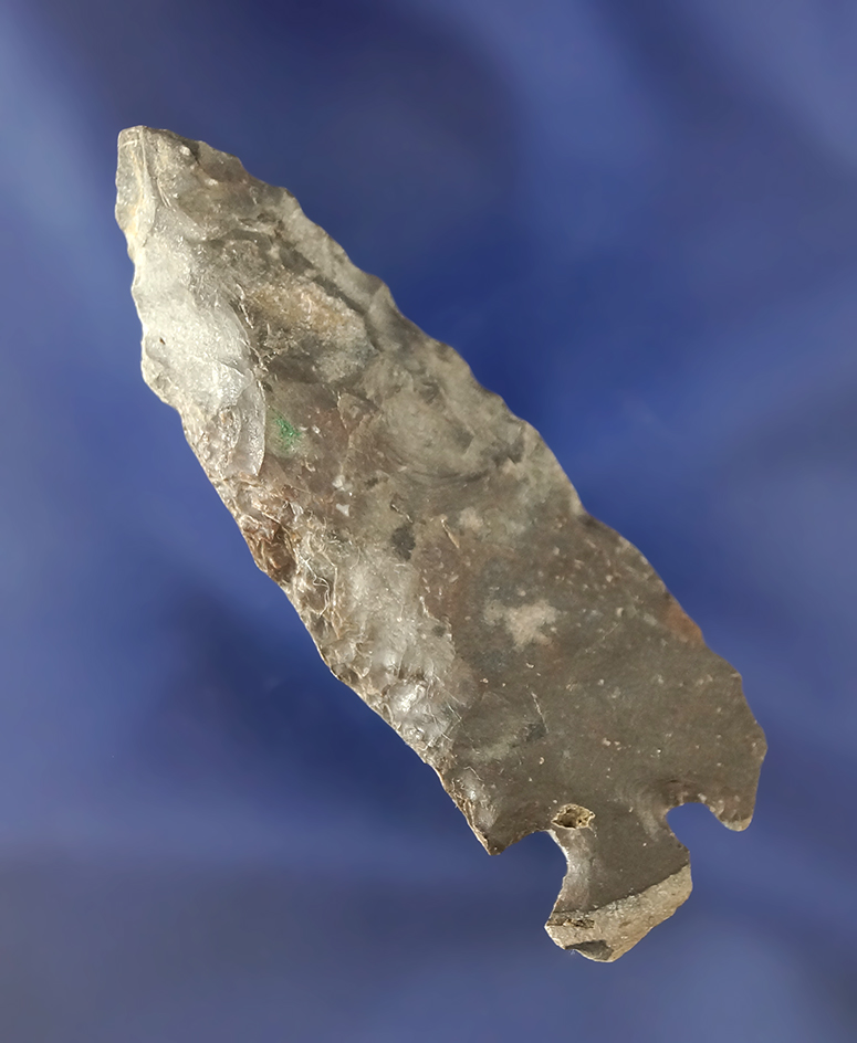 2 9/16" uniquely styled Corner Tang Knife found in Travis Co.,  Texas.