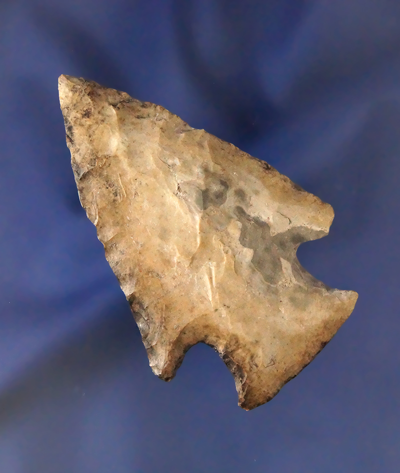 Heavy patina on this 2 5/8" Hopewell Snyders found in Miller Co.,  Missouri.
