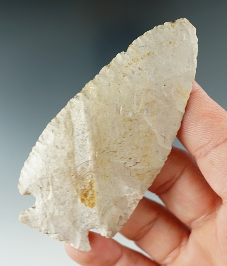 3 5/16" Archaic Cornernotch Knife found in Missouri.