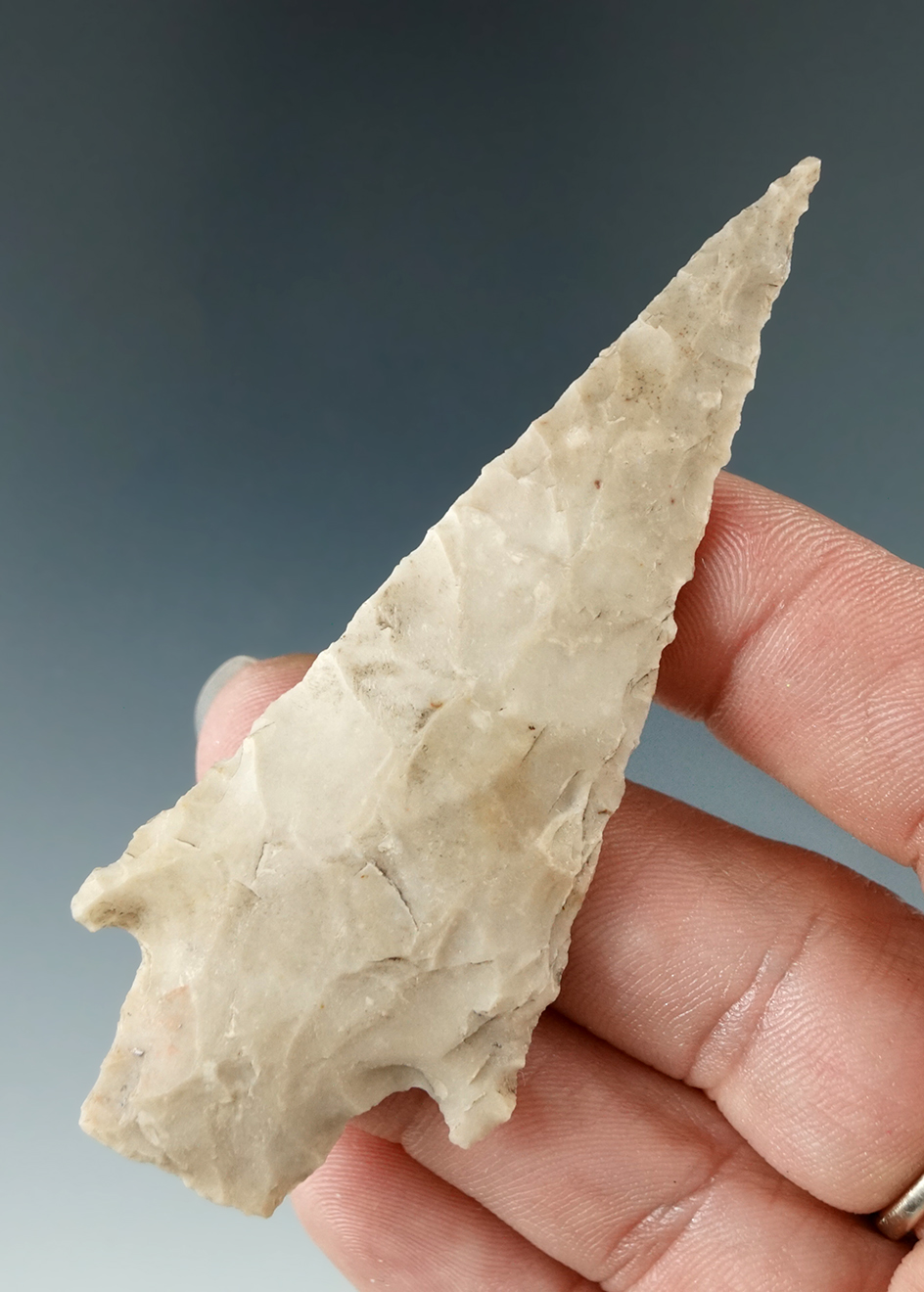 3 1/8" Bulverde point found in Texas.