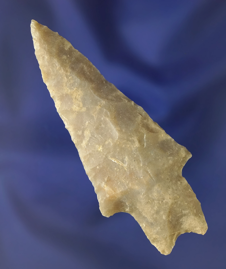 3 3/16" Pedernales point found in Williamson Co.,  Texas in nice condition.
