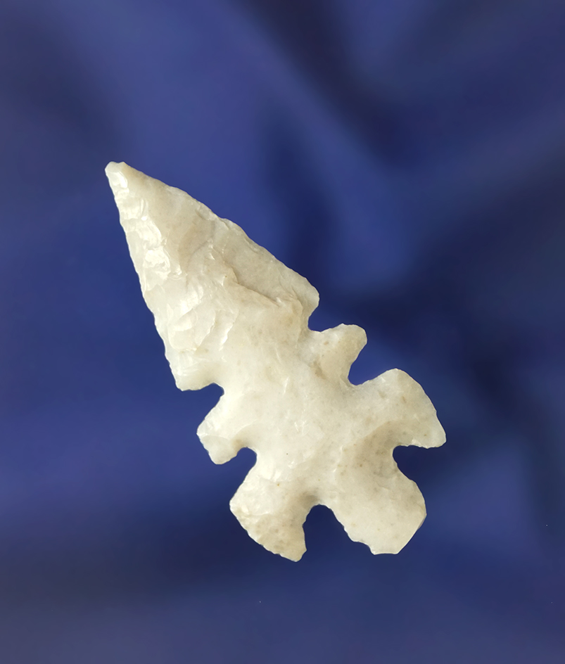 1 3/4" Duran point found in Texas that is nicely styled.
