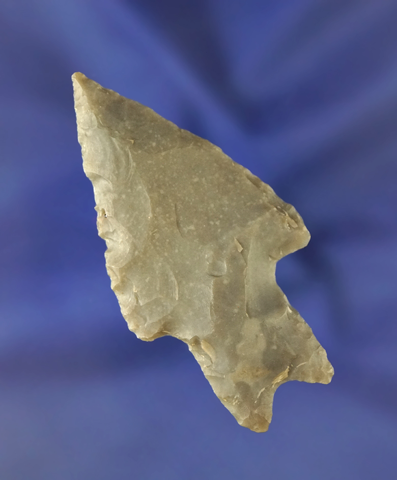 2 1/2" Pedernales point found in Texas from the Earl Townsend collection.