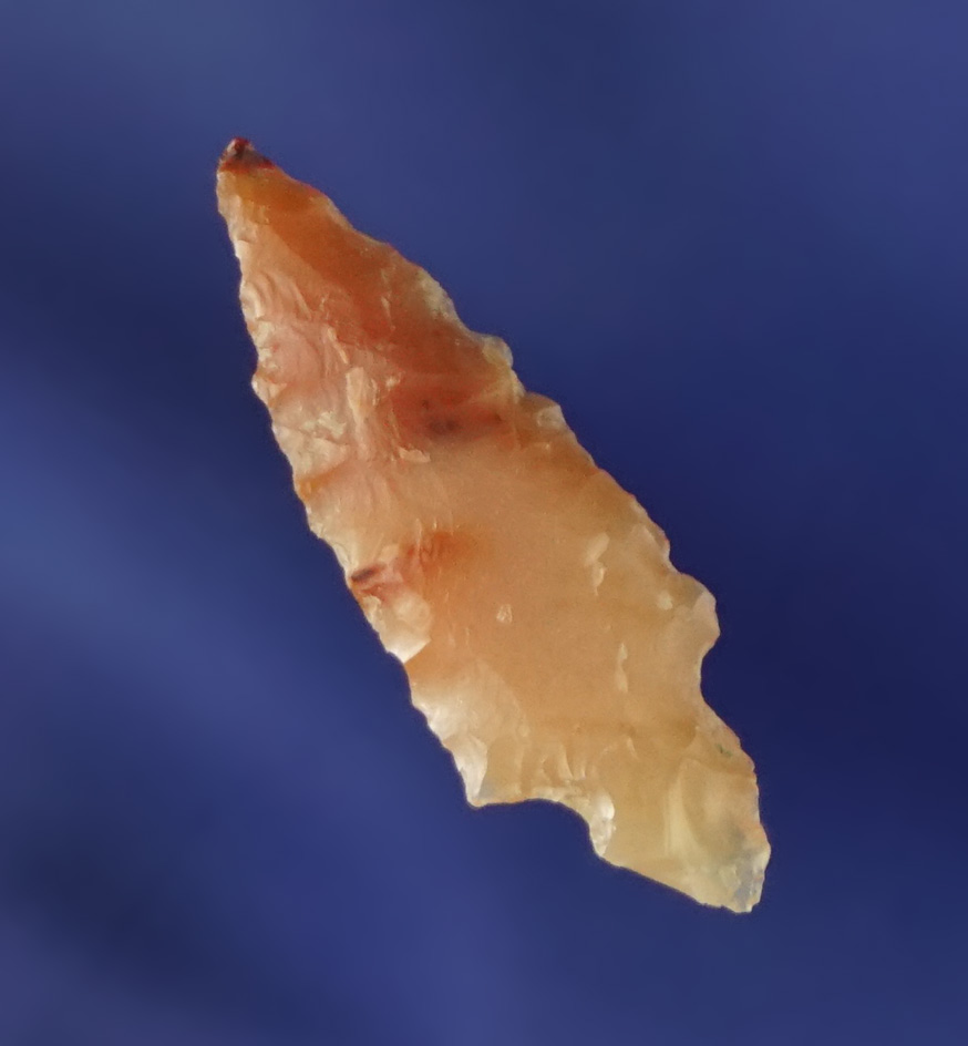 7/8" Klickitat Dagger found near the John Day Rapids, Klickitat Co., Washington by Kaye Don Bruce.