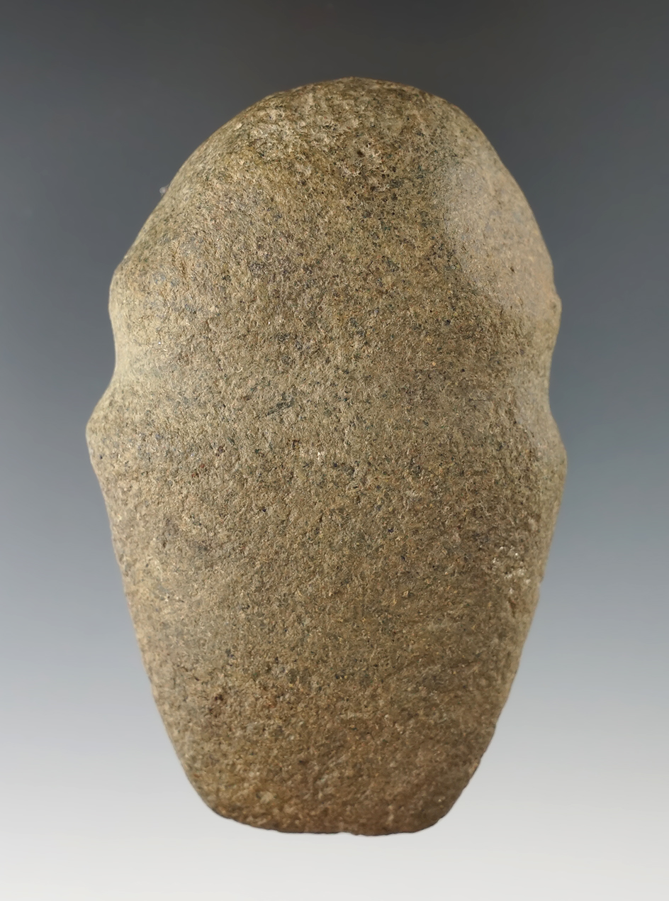 3 3/4" Shallow Grooved Miniature Axe found in Ohio. Ex. Harlan Snyder collection.
