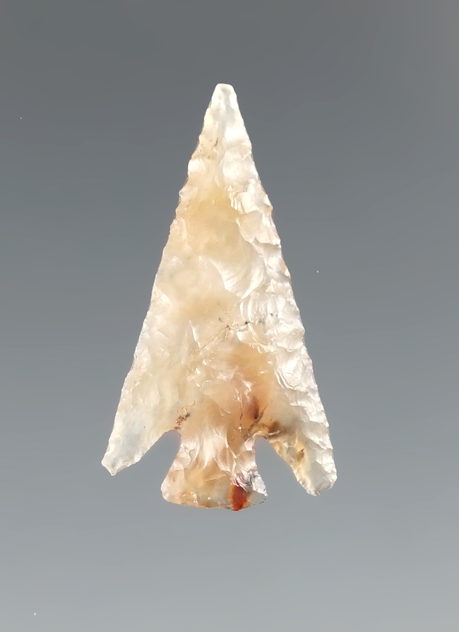 Exceptional! Perfectly flaked 1" Columbia Plateau. Agate found near the Columbia River.