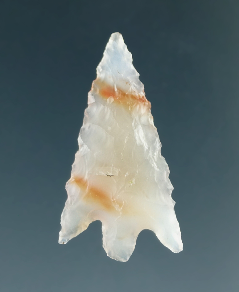 15/16" Gem points made from beautiful clear, yellow and pink translucent Agate.