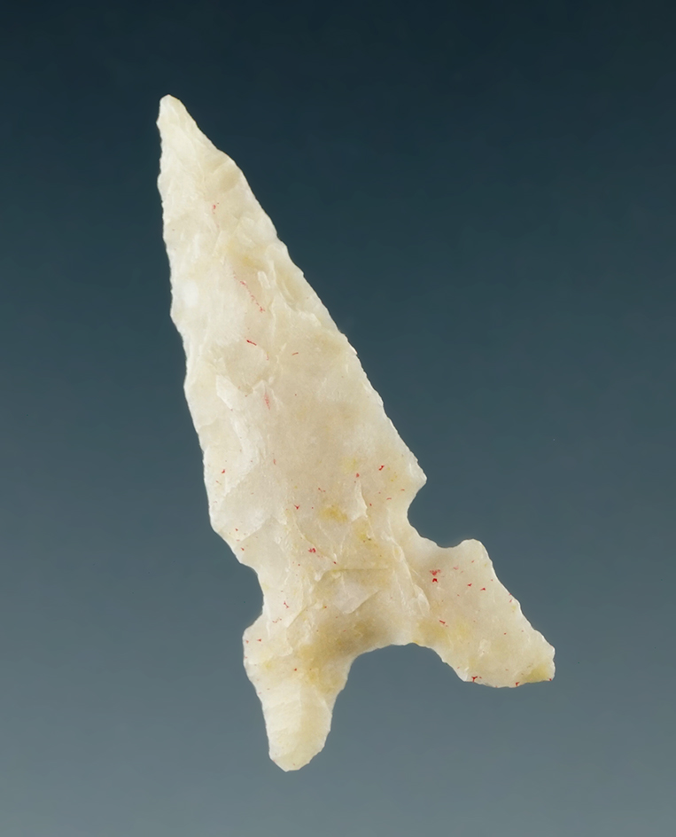 1 1/16" Toyah point found in Texas.