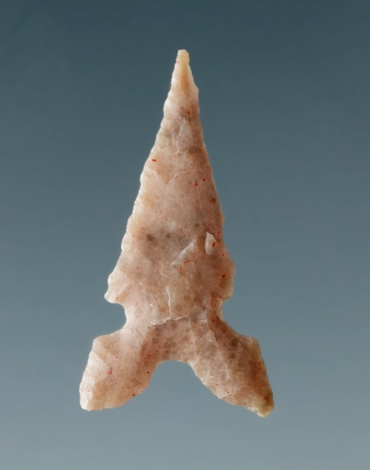 15/16" Toyah made from beautiful material from the collection of Gregory Perino found in Texas.